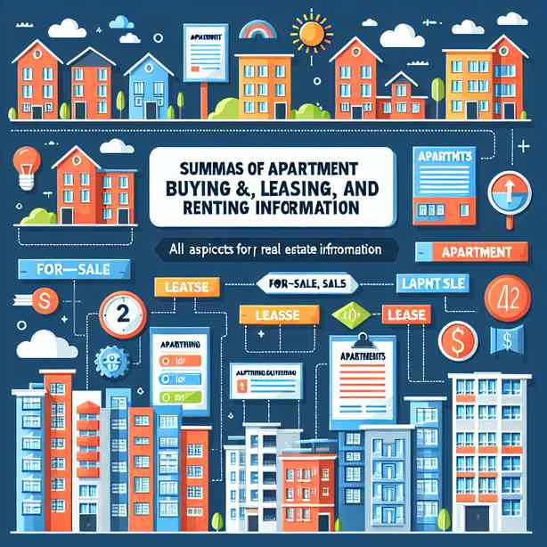 아파트 매매 및 전세 월세 정보 총정리 아파트 매매 및 전세 월세 정보 총정리